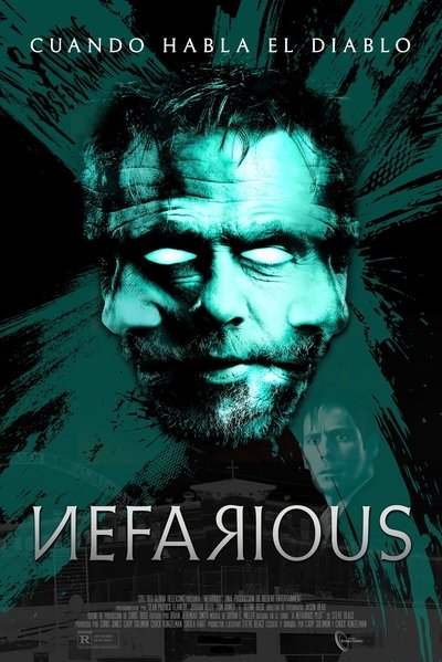 Póster de Nefarious: La palabra del Diablo