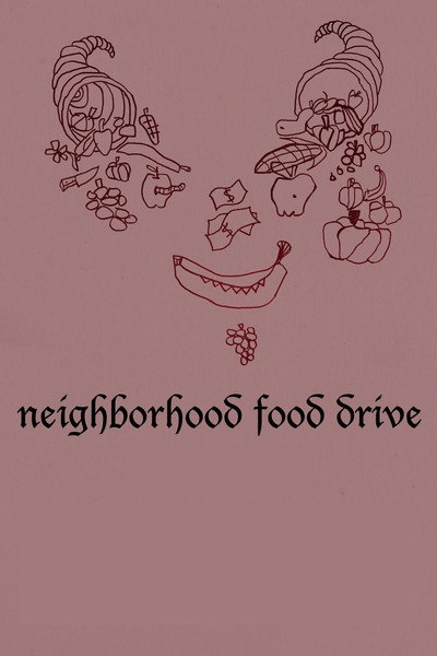 Póster de Neighborhood Food Drive