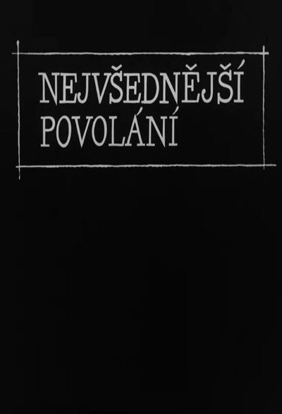 Póster de Nejvsednejsí povolání