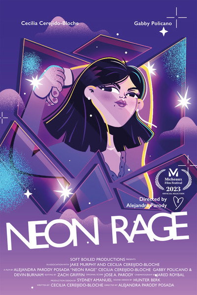 Póster de Neon Rage
