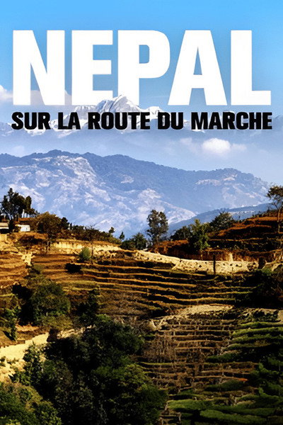 Póster de Népal - Sur la route du marché