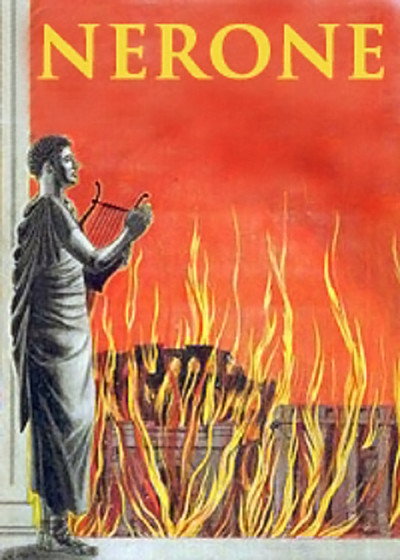 Póster de Nero. Or the Fall of Rome.