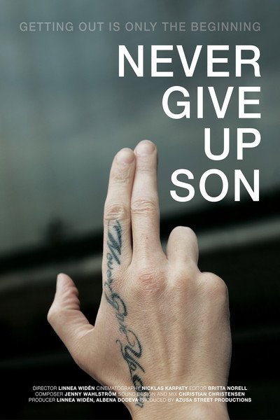 Póster de Never Give Up Son