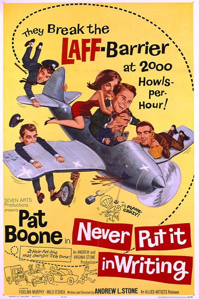 Póster de Never Put It in Writing
