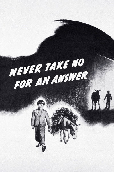 Póster de Never Take No for an Answer