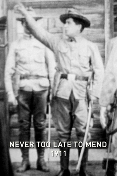 Póster de Never Too Late to Mend