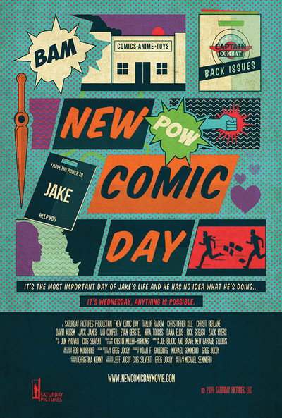 Póster de New Comic Day