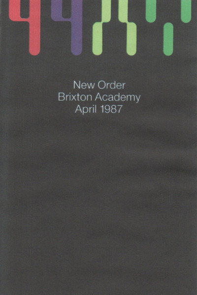 Póster de New Order at the Academy