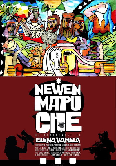 Póster de Newen Mapuche, la fuerza de la gente de la tierra