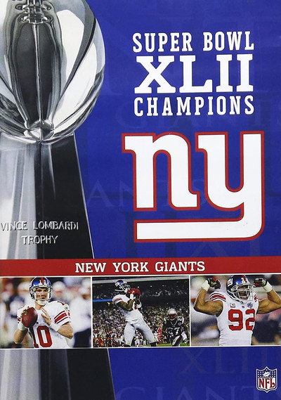 Póster de NFL Super Bowl XLII Champions: New York Giants