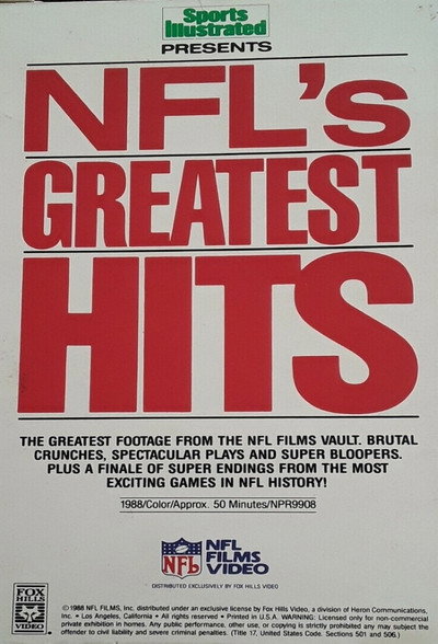 Póster de NFL's Greatest Hits
