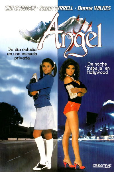 Póster de Ángel, una colegiala diferente