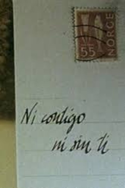 Póster de Ni contigo ni sin ti