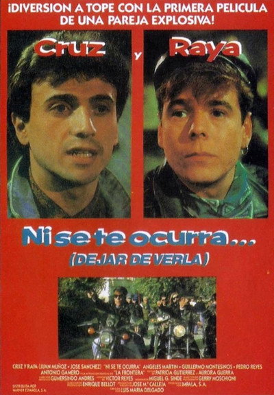 Póster de Ni se te ocurra...