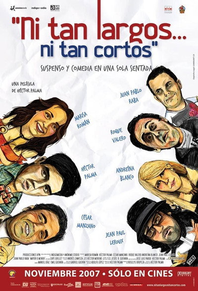 Póster de Ni tan largos... ni tan cortos