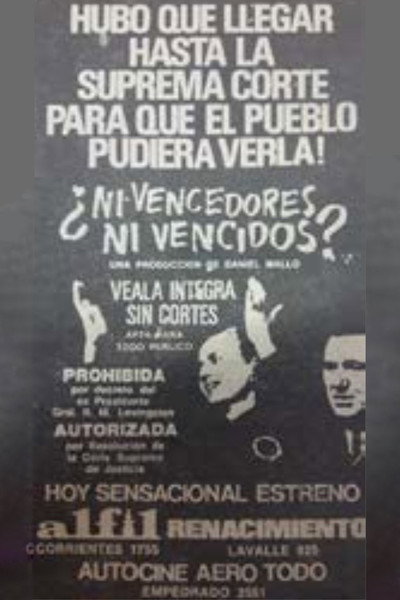 Póster de ¿Ni vencedores ni vencidos?