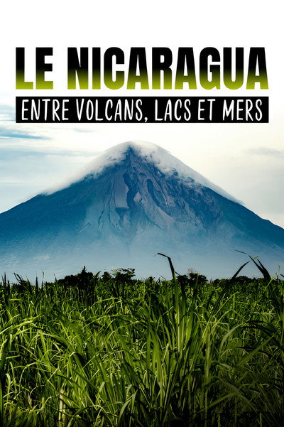 Póster de Nicaragua: De agua y volcanes