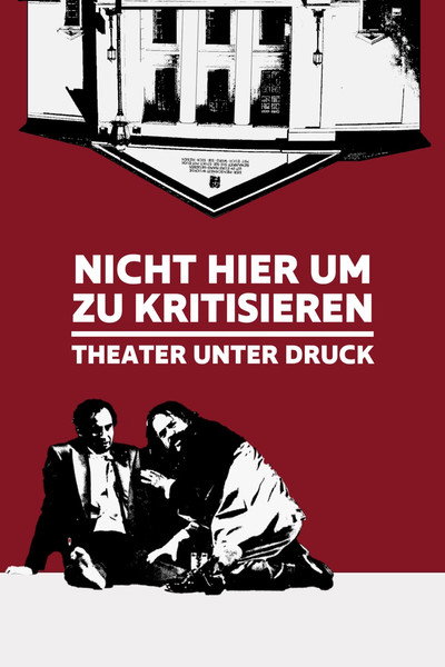 Póster de Nicht hier um zu kritisieren