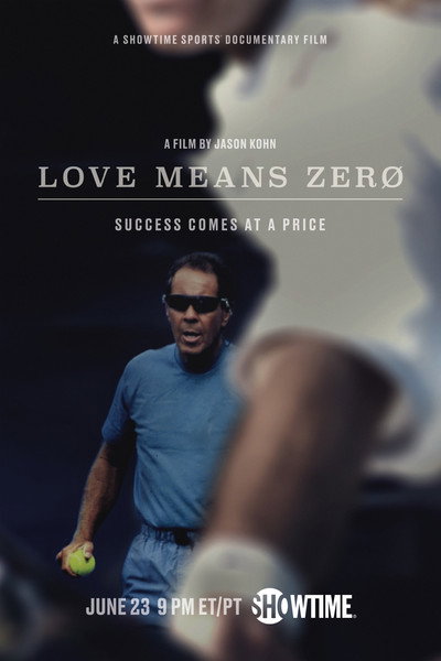Póster de Nick Bollettieri: el amor no vale nada
