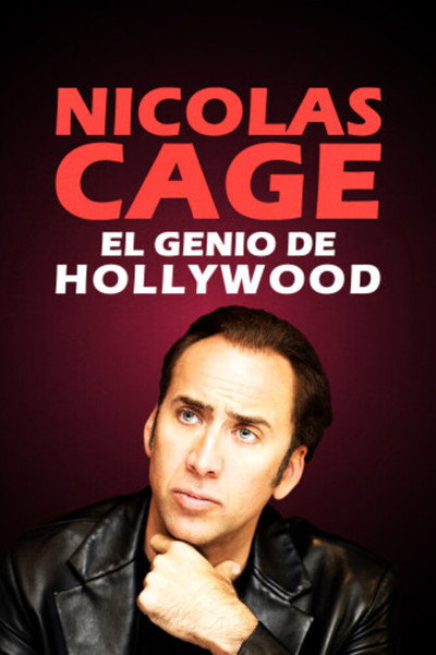 Póster de Nicolas Cage: el genio de Hollywood