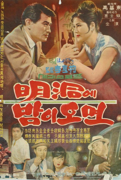 Póster de Night in Myeongdong