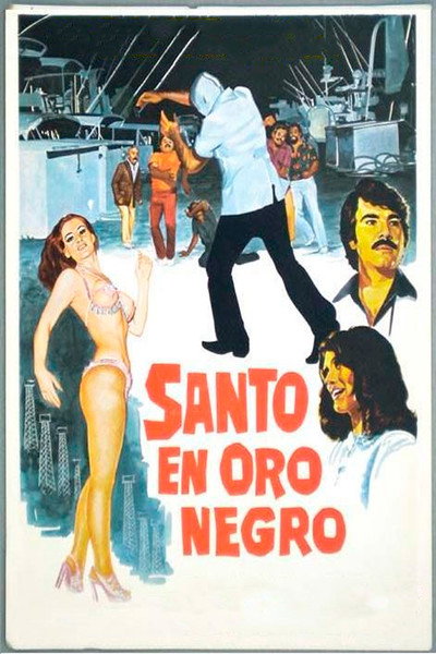 Póster de Night of San Juan: Santo in Black Gold