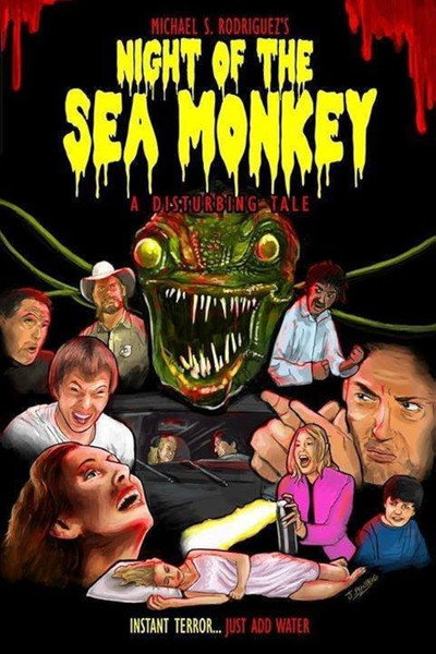 Póster de Night of the Sea Monkey: A Disturbing Tale