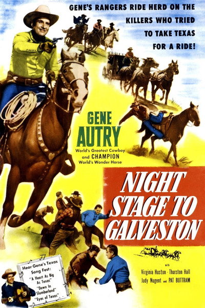 Póster de Night Stage to Galveston