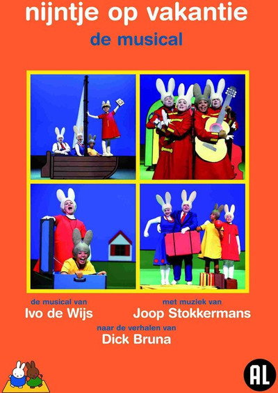 Póster de Nijntje op vakantie