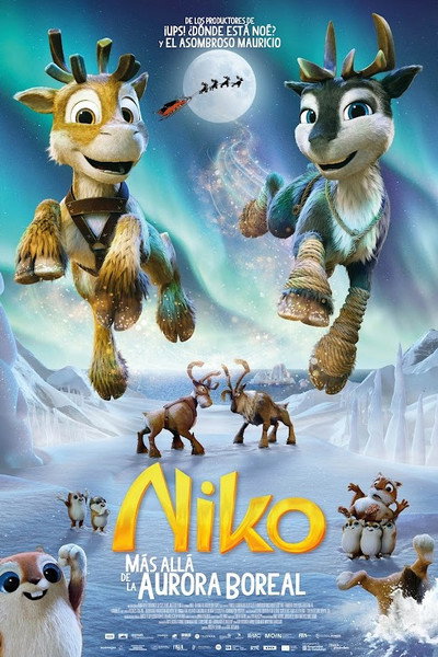 Póster de Niko, más allá de la aurora boreal