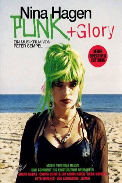 Póster de Nina Hagen = Punk + Glory