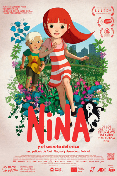 Póster de Nina i el secret de l'eriçó