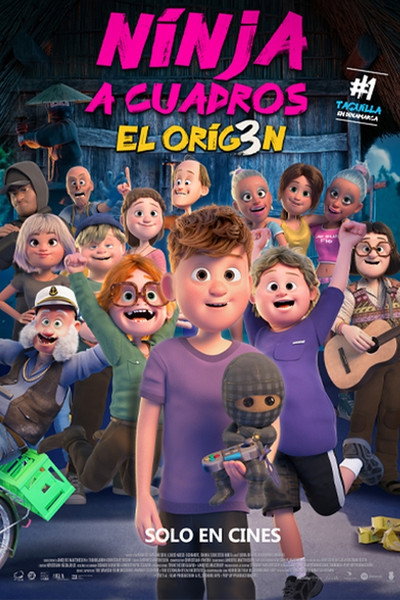 Póster de Ninja a cuadros 3: El Origen