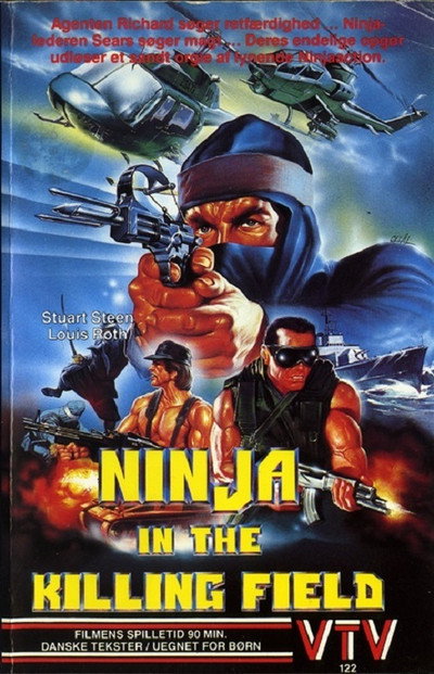 Póster de Ninja in the Killing Fields