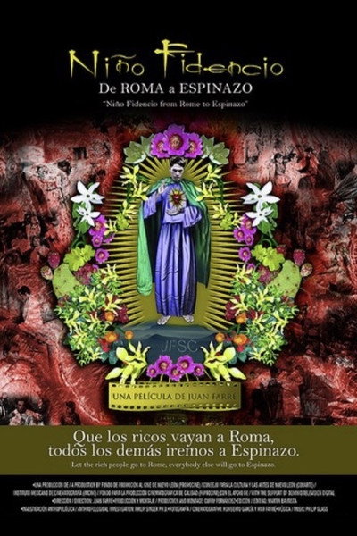 Póster de Niño Fidencio... de Roma a Espinazo