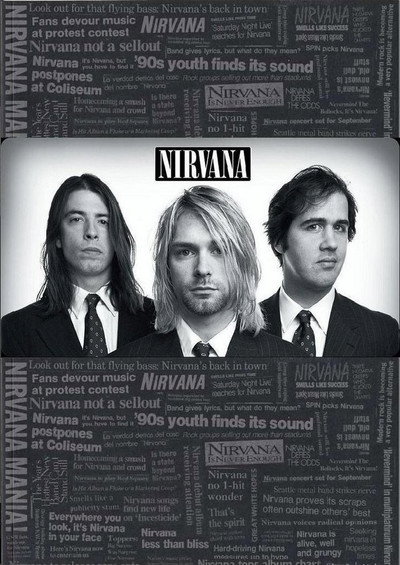 Póster de Nirvana: With the Lights Out