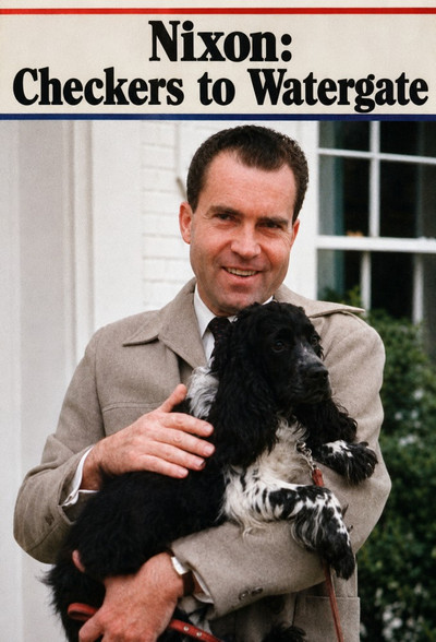 Póster de Nixon: Checkers to Watergate