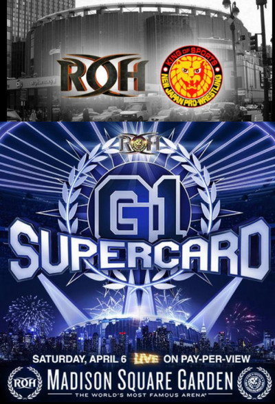 Póster de NJPW & ROH: G1 Supercard