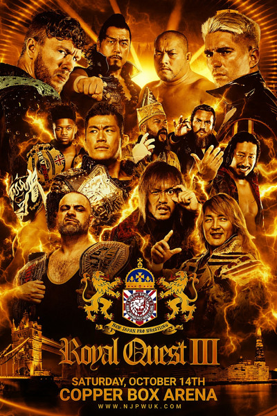 Póster de NJPW Royal Quest III