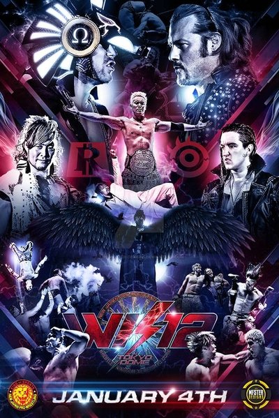 Póster de NJPW Wrestle Kingdom 12