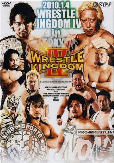 Póster de NJPW Wrestle Kingdom IV in Tokyo Dome