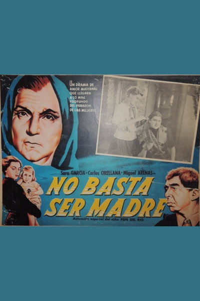 Póster de No basta ser madre