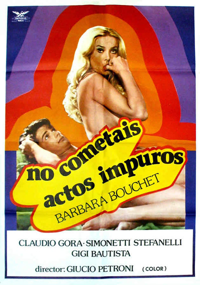 Póster de No cometais actos impuros