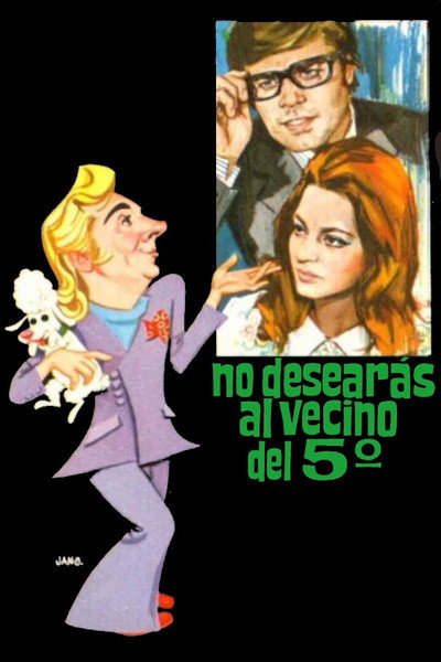 Póster de No desearás al vecino del 5º