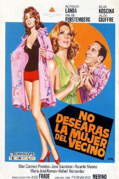 Póster de No desearás la mujer del vecino
