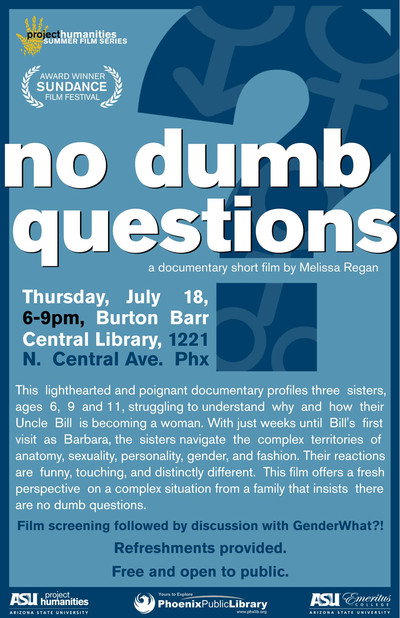 Póster de No Dumb Questions