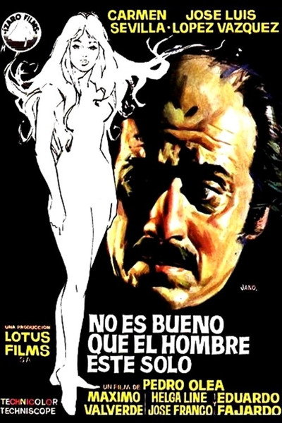 Póster de No es bueno que el hombre esté solo