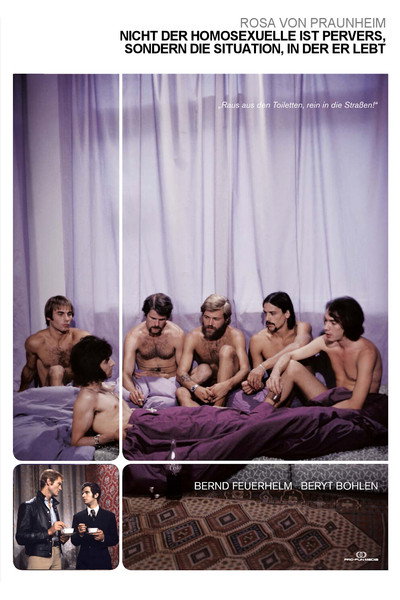 Póster de No es perverso ser homosexual, perverso es el contexto