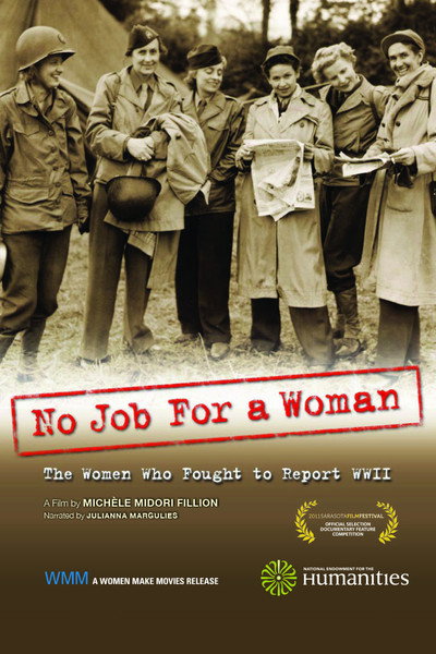 Póster de No Job for a Woman: The Women Who Fought to Report WWII