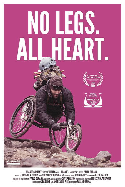Póster de No Legs. All Heart.